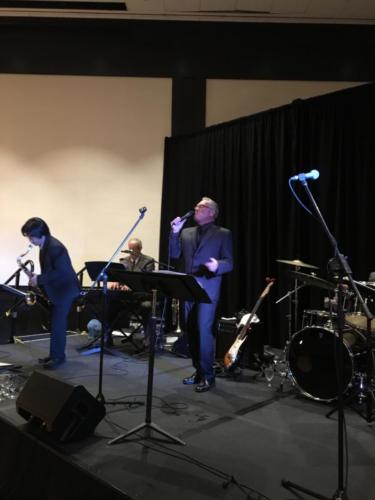 With Second Wind Band at Beneroya Hall in Seattle