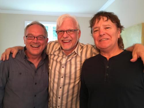 With John Batdorf and Hans York at On The Lake House Concerts in Snohomish, WA