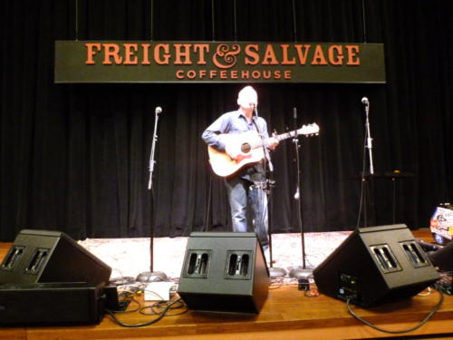 At the iconic Freight & Salvage in San Francisco 
