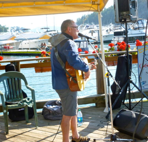 Larry at Smuggler's Cove Marina on Orcas Island
